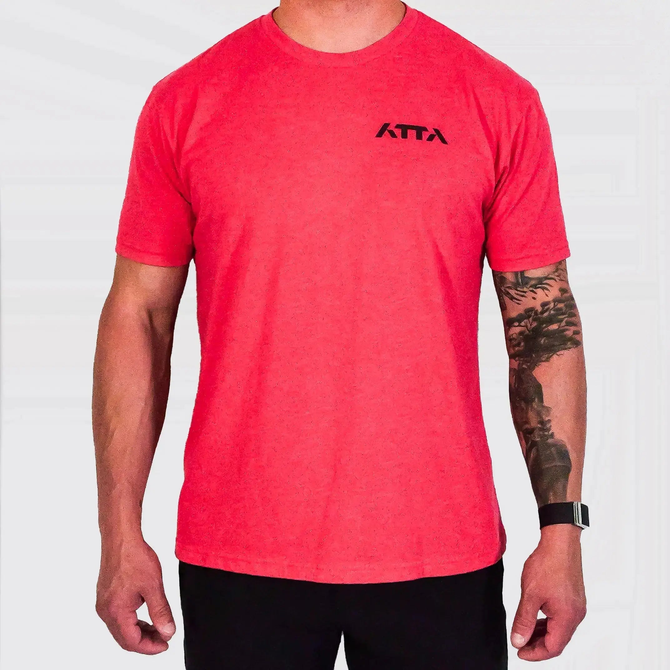Copy of Limited Run: Do Hard Things Tri-Blend Shirt - Vintage Black & Red LiveATTA